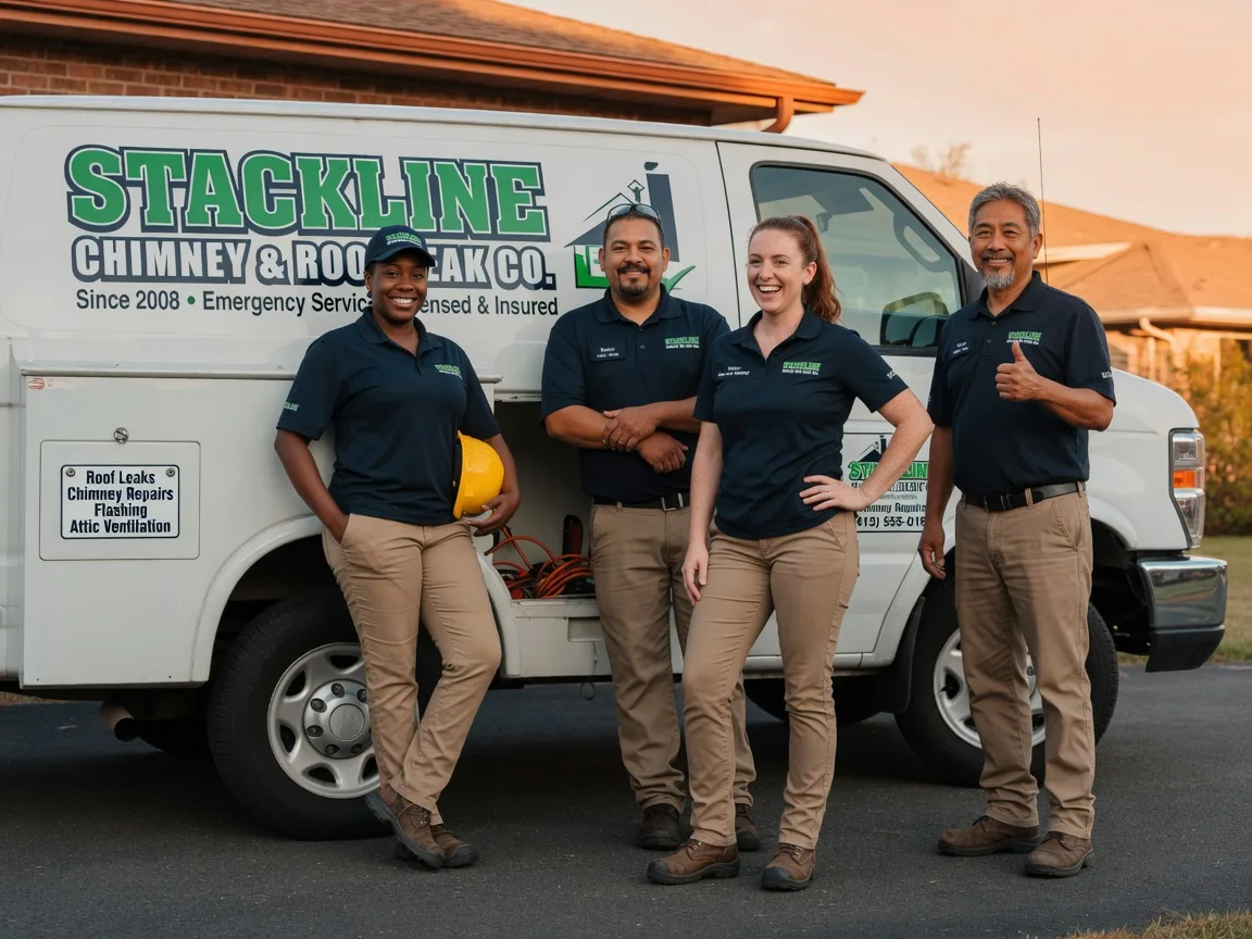Chimney flashing repair company in Mcfarlan, NC